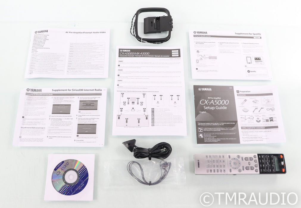 Yamaha CX-A5000 11.2 Channel Home Theater Processor; CXA5000; Remote