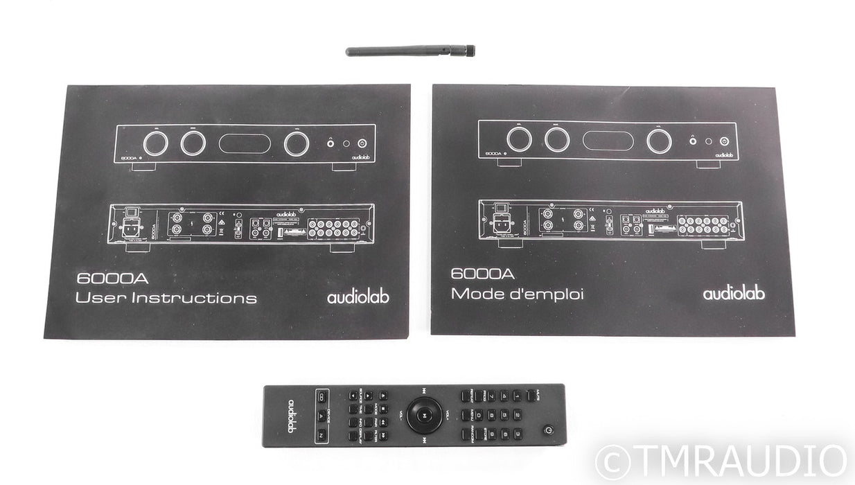 Audiolab 6000A Stereo Integrated Amplifier / DAC / Preamp; MM Phono; Bluetooth
