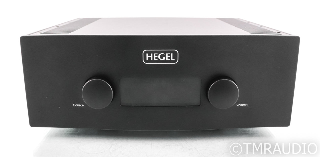 Hegel H590 Stereo Integrated Amplifier; H-590; Remote; Black
