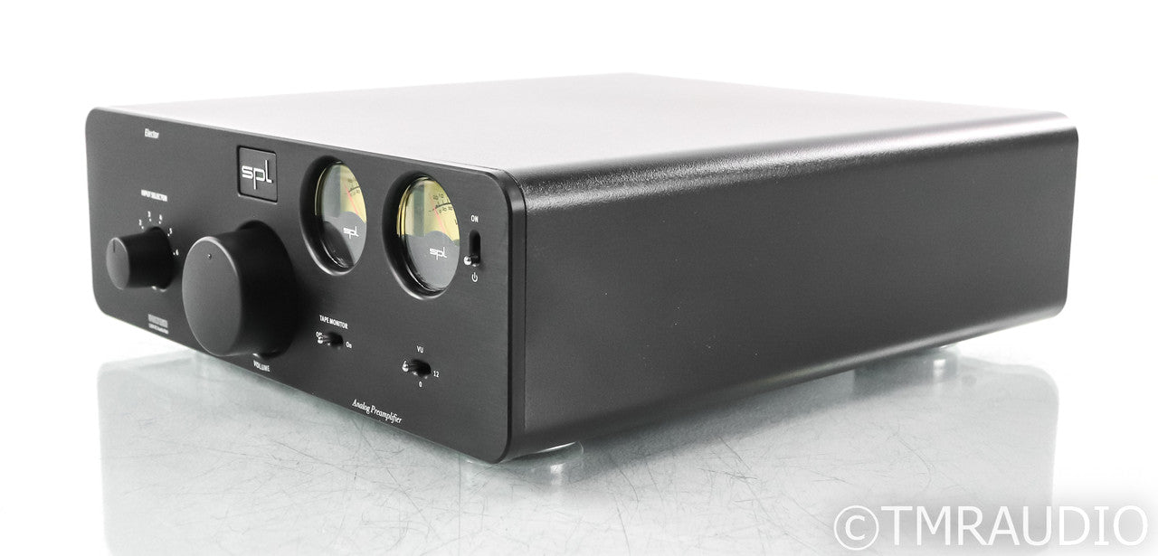SPL Elector Stereo Preamplifier; Black