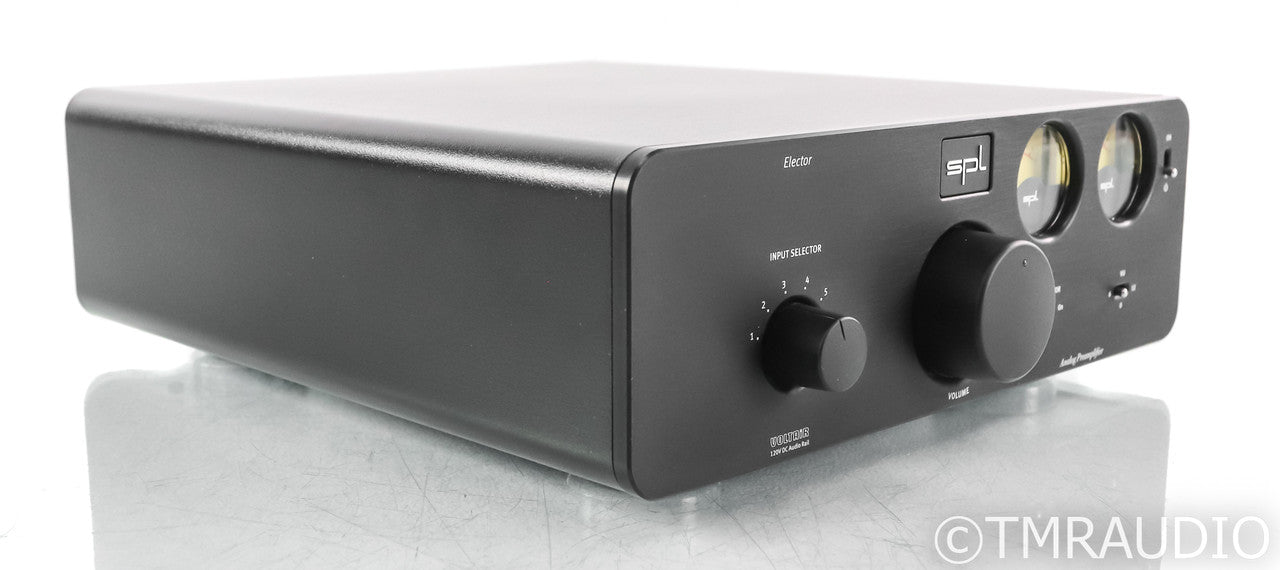 SPL Elector Stereo Preamplifier; Black