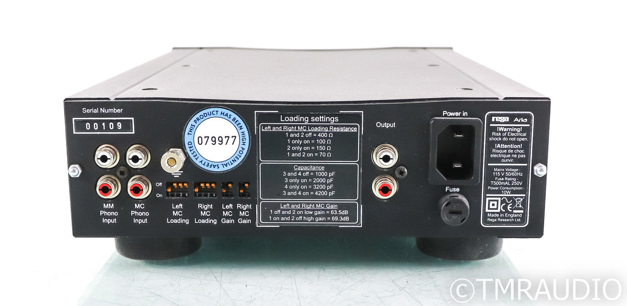 Rega Aria MM / MC Phono Preamplifier; Black