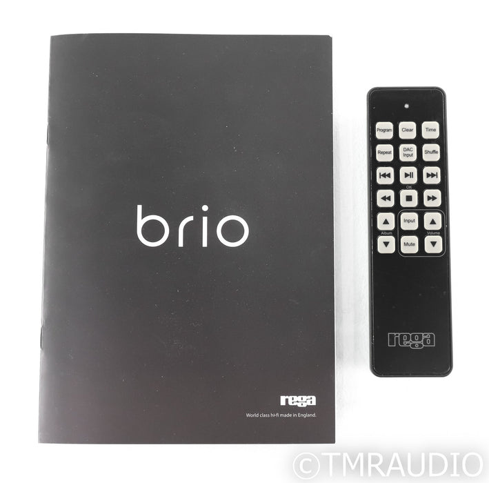 Rega Brio Stereo Integrated Amplifier; Remote; MM Phono
