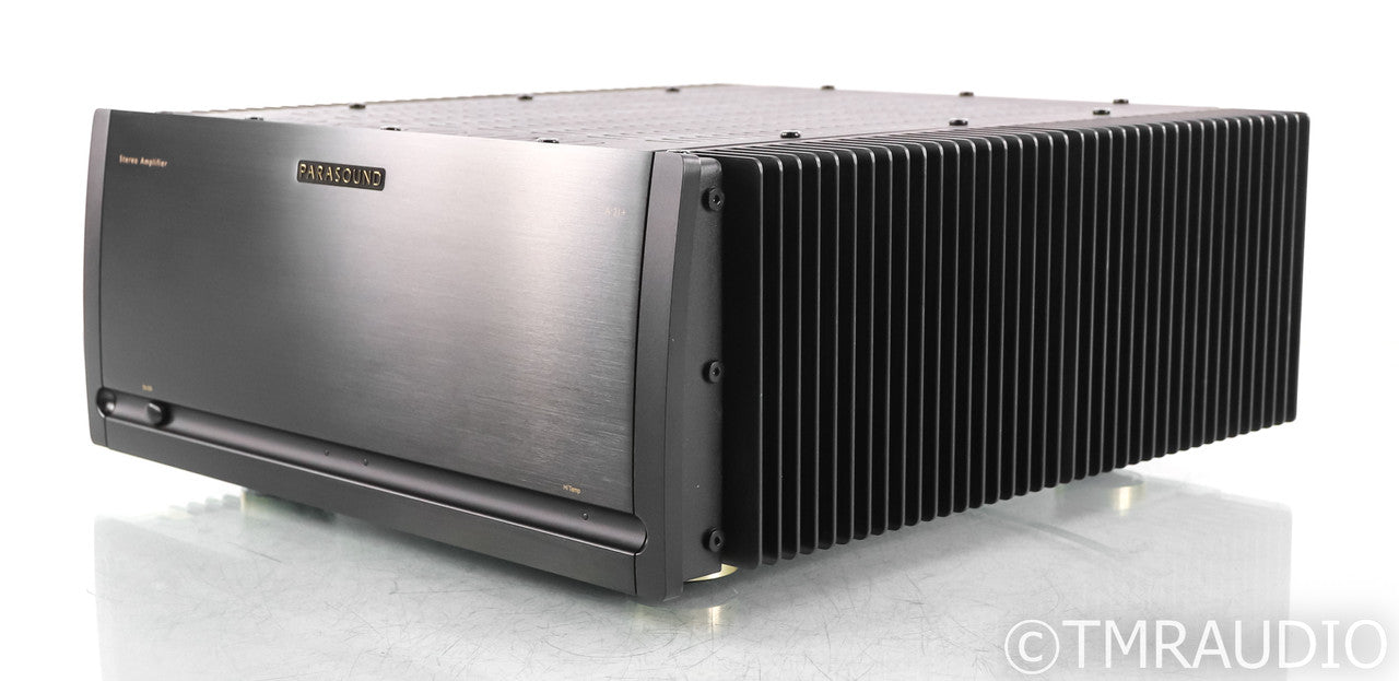 Parasound A21+ Stereo Power Amplifier; Black; A-21+
