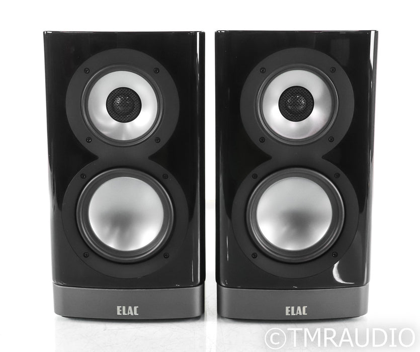 Elac Navis Powered Bookshelf Speakers; Gloss Black Pair
