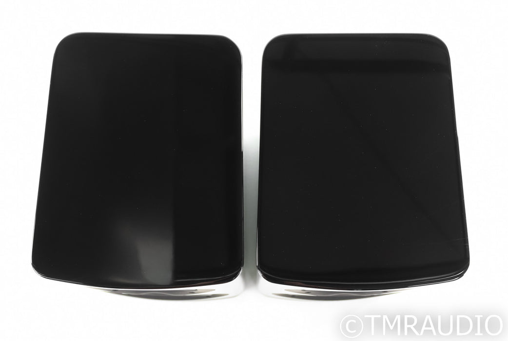 Elac Navis Powered Bookshelf Speakers; Gloss Black Pair