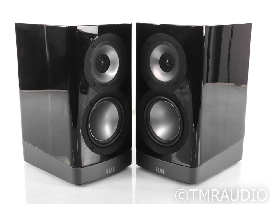 Elac Navis Powered Bookshelf Speakers; Gloss Black Pair