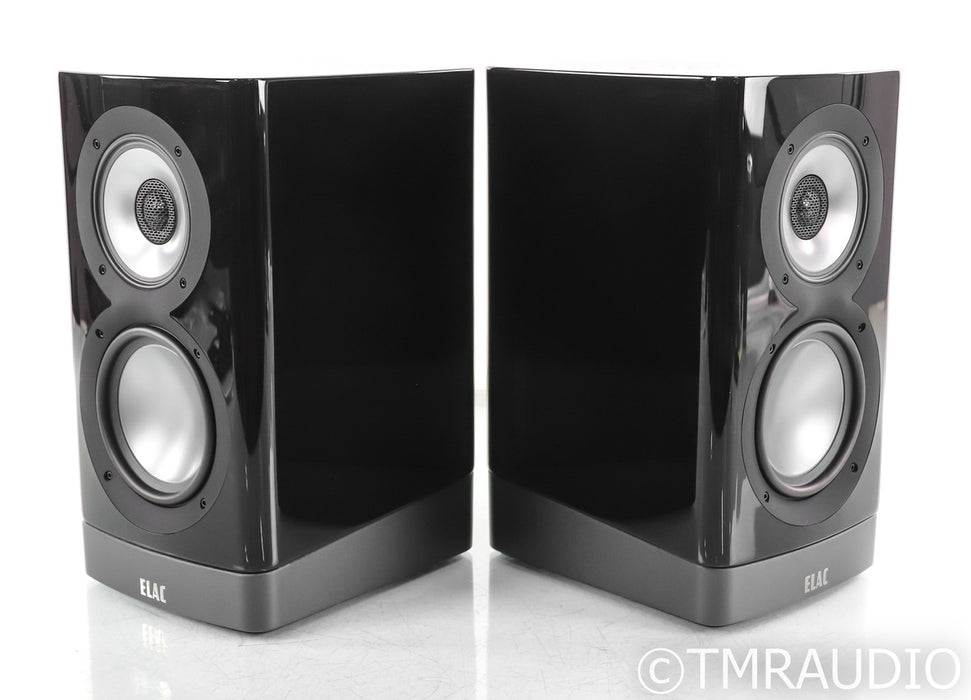 Elac Navis Powered Bookshelf Speakers; Gloss Black Pair