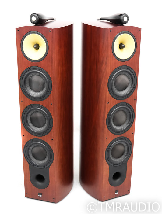 B&W 803 D1 Floorstanding Speakers; Rosenut Pair; 803D