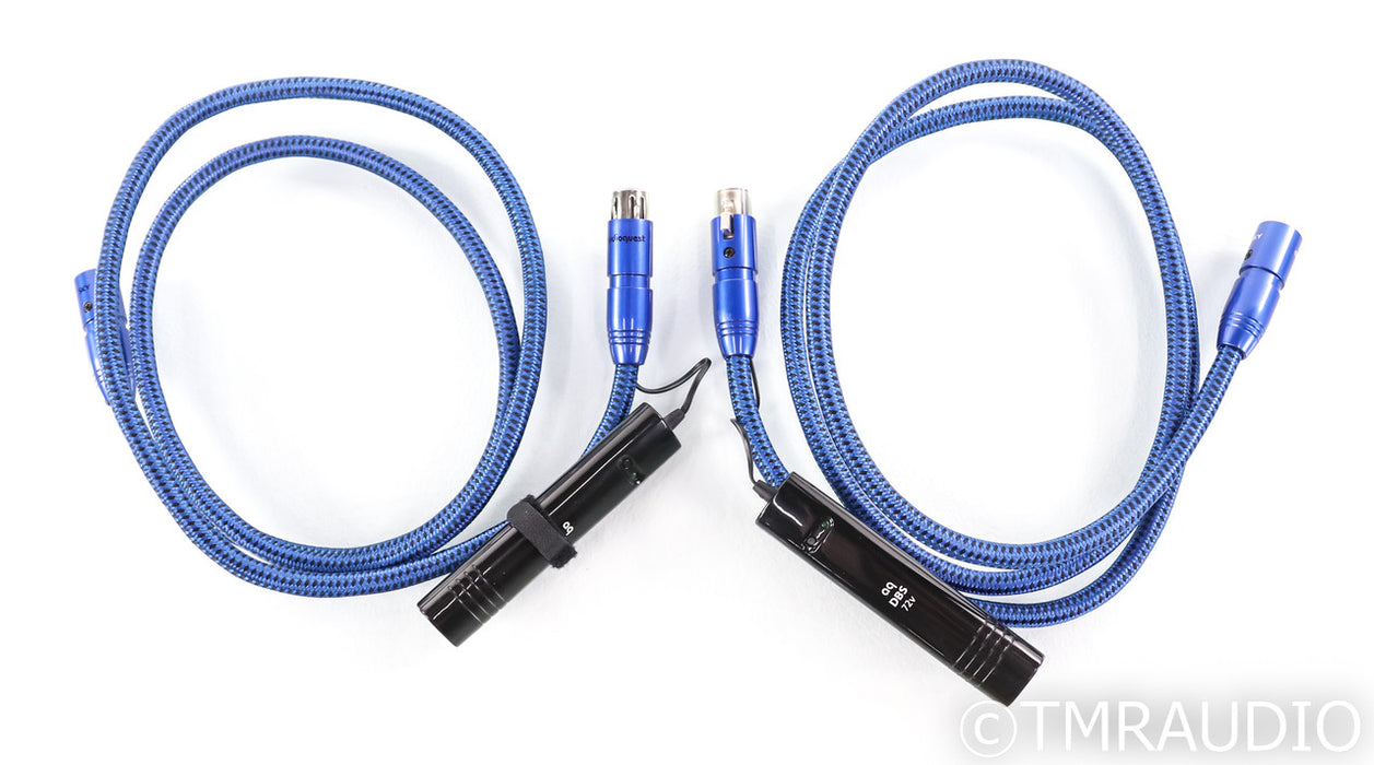 AudioQuest Sky XLR Cables; 1.5m Pair; 72v DBS