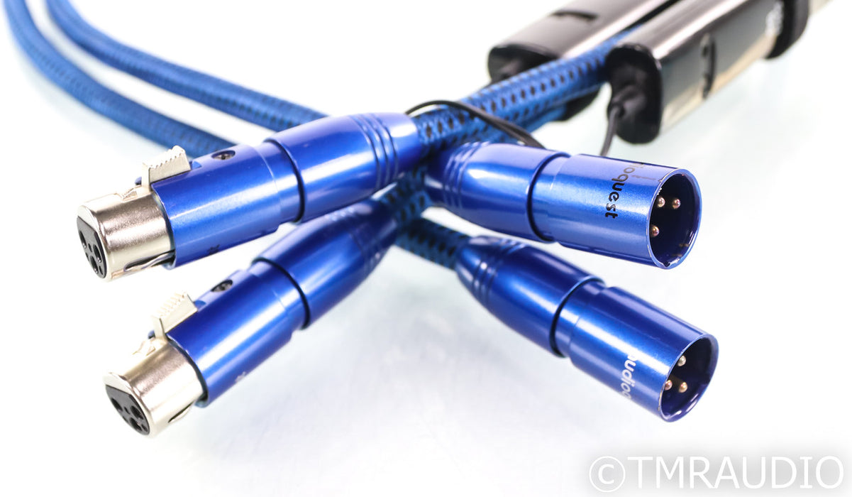 AudioQuest Sky XLR Cables; 1.5m Pair; 72v DBS