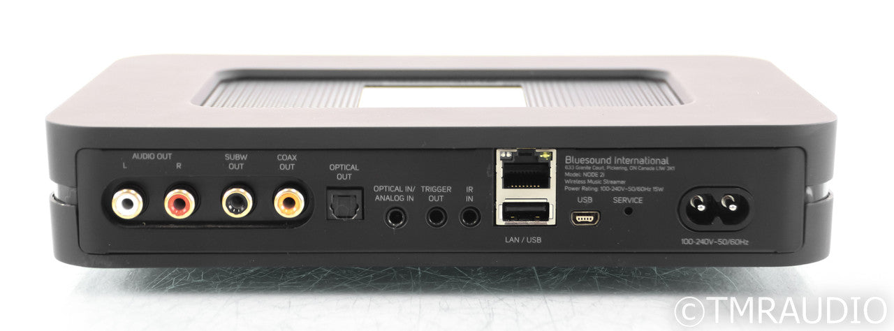 Bluesound Node 2i Wireless Network Streamer; Black