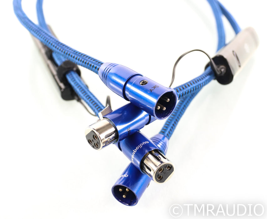 AudioQuest Sky XLR Cables; 1m Pair Balanced Interconnects; 72v DBS