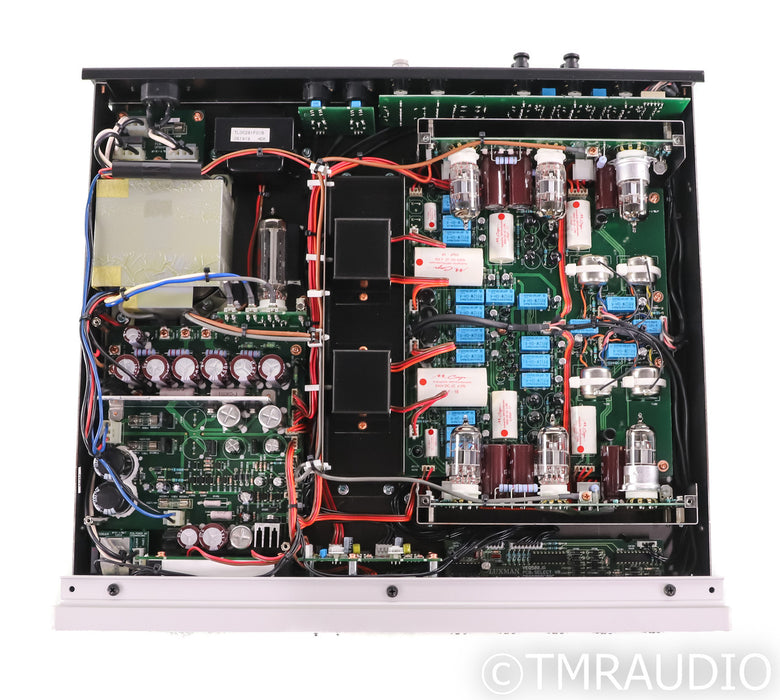 Luxman EQ-500 MM / MC Tube Phono Preamplifier; EQ500; Silver