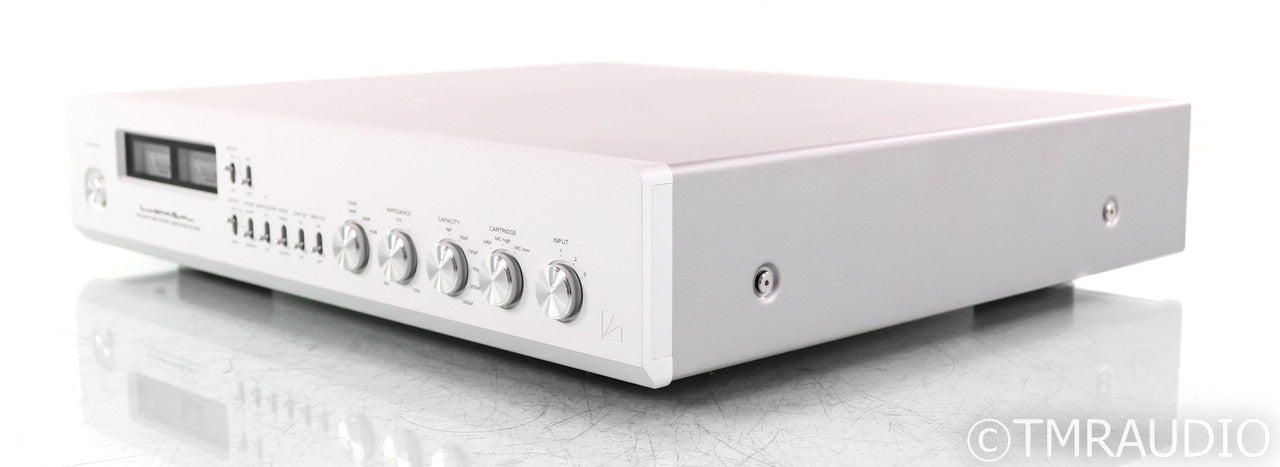 Luxman EQ-500 MM / MC Tube Phono Preamplifier; EQ500; Silver