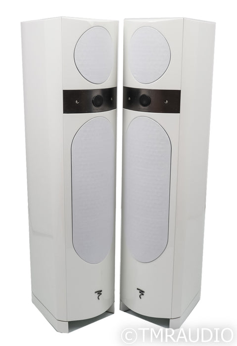 Focal Electra BE Floorstanding Speakers; Gloss White Pair