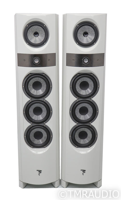 Focal Electra BE Floorstanding Speakers; Gloss White Pair