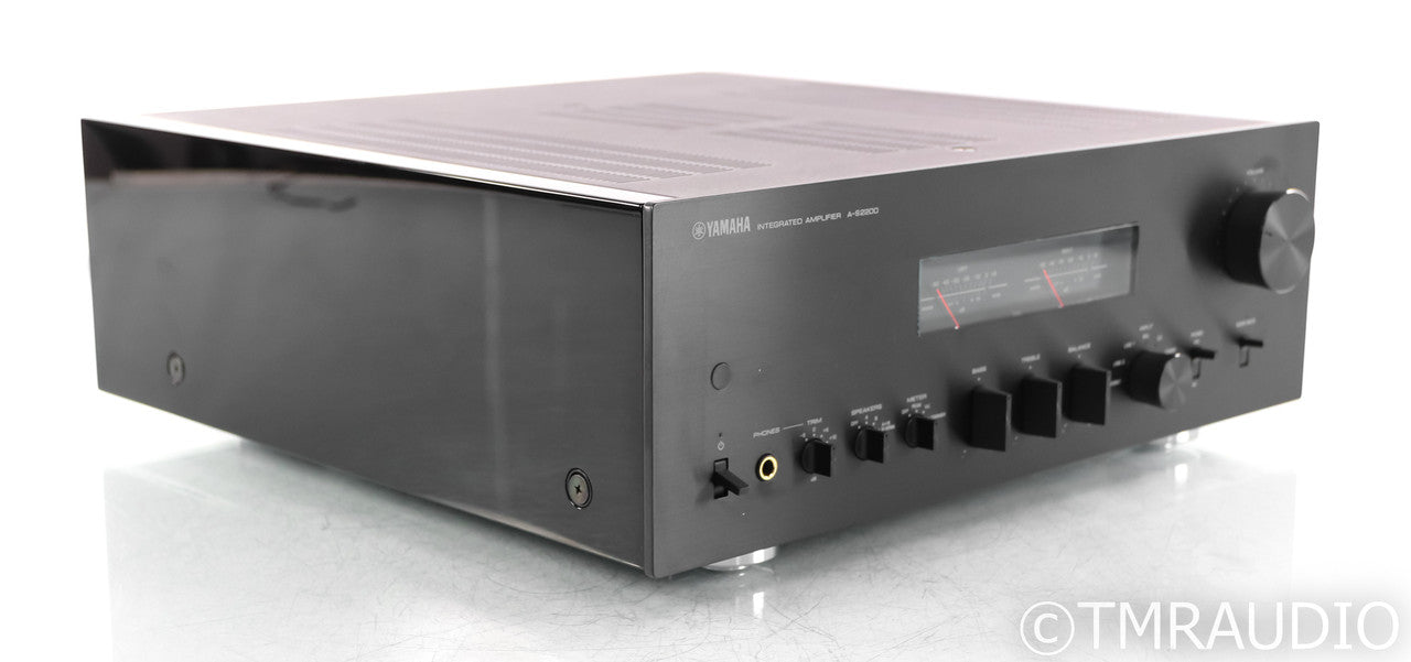 Yamaha A-S2200 Stereo Power Amplifier; AS2000; Black; Remote