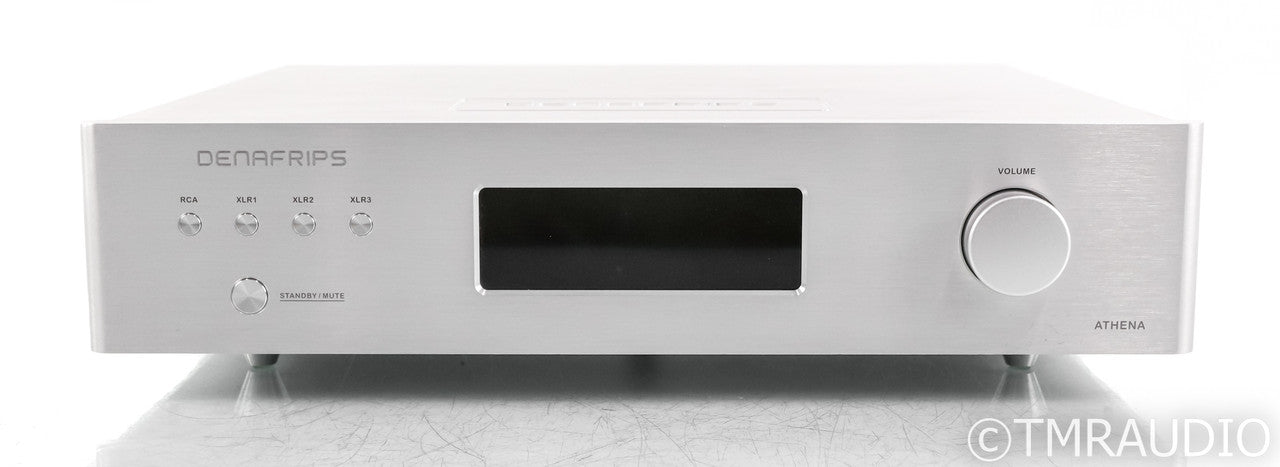 Denafrips Athena Stereo Preamplifier; Remote; Silver