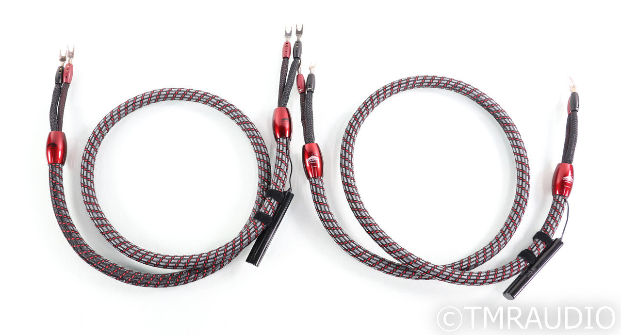 Audioquest Volcano Speaker Cables; 6ft Pair; 72v DBS