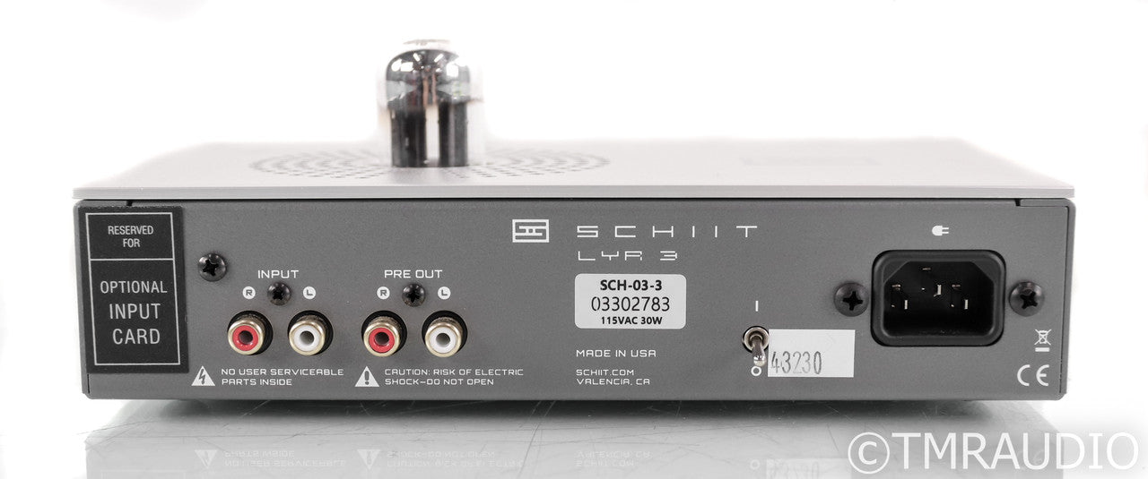 Schiit Audio Lyr 3 Tube Headphone Amplifier / Preamplifier; Silver