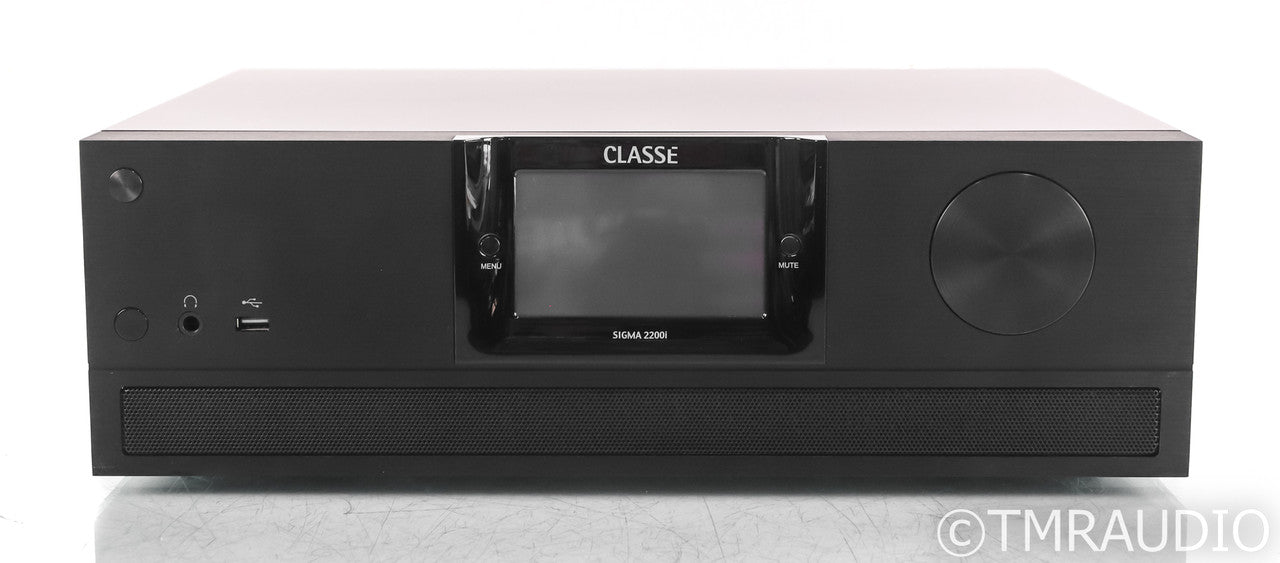 Classe Sigma 2200i Stereo Integrated Amplifier; Remote; Black; DAC; Wireless