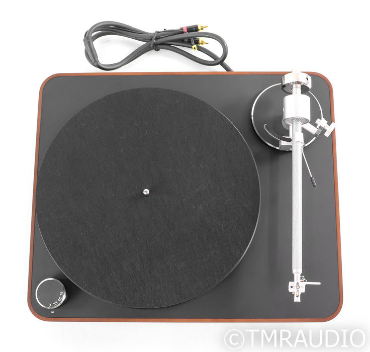 Clearaudio Concept Turntable w/ Satisfy Carbon Tonearm; Wood (No Cartridge)