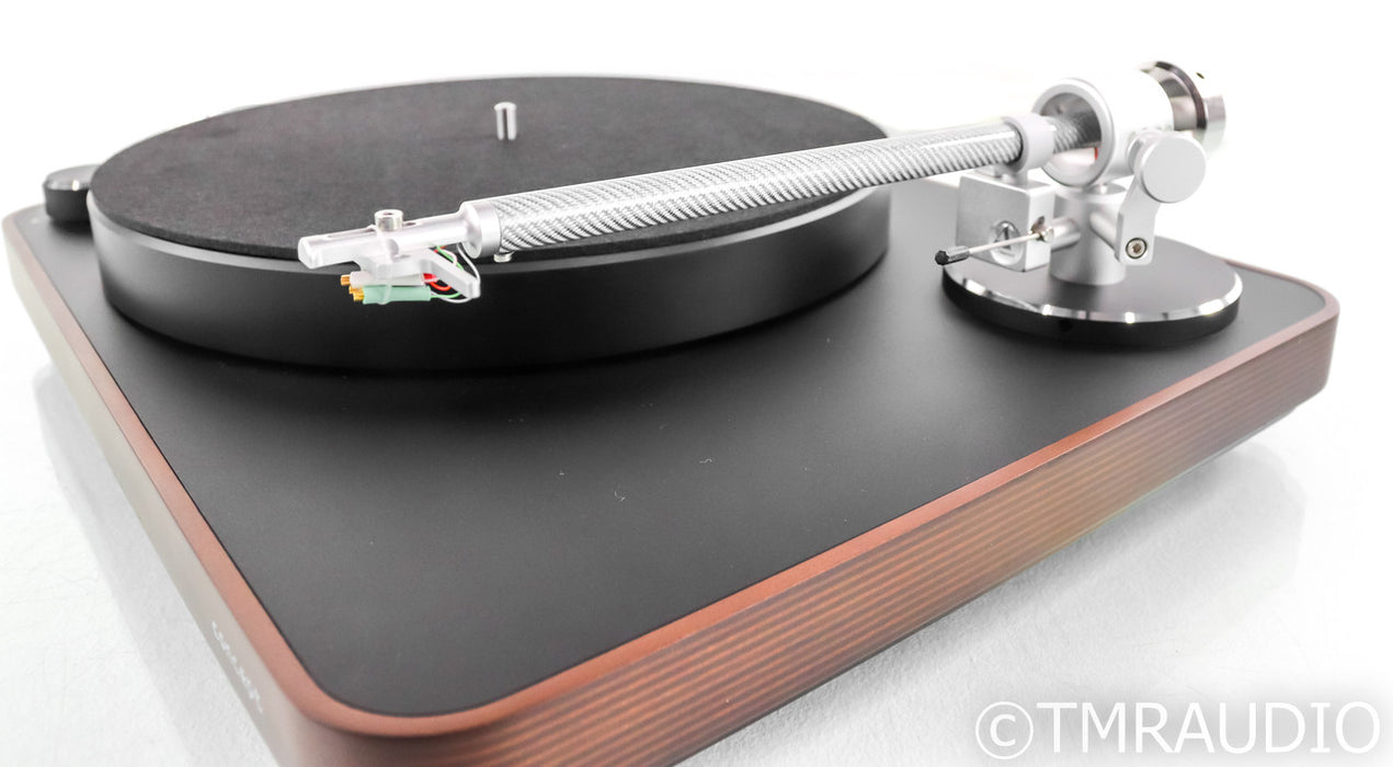 Clearaudio Concept Turntable w/ Satisfy Carbon Tonearm; Wood (No Cartridge)