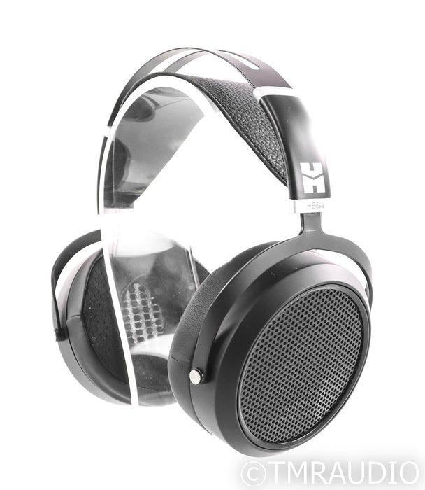 HiFiMan HE6se Open Back Planar Magnetic Headphones; AS-IS (Bad Right Driver)