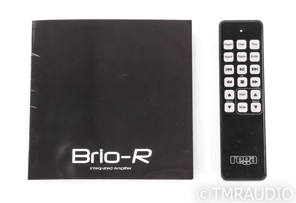 Rega Brio-R Stereo Integrated Amplifier; Remote
