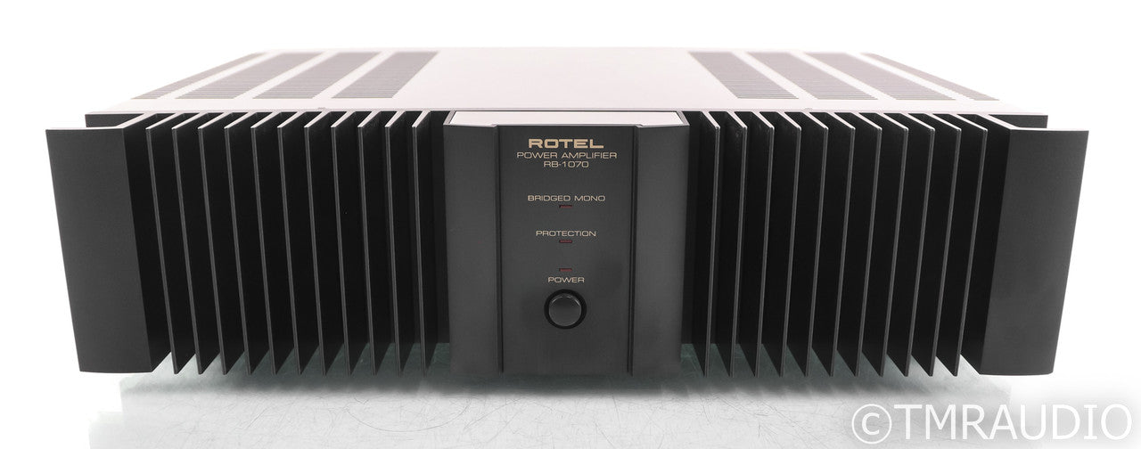 Rotel RB-1070 Stereo Power Amplifier; RB1070; Black