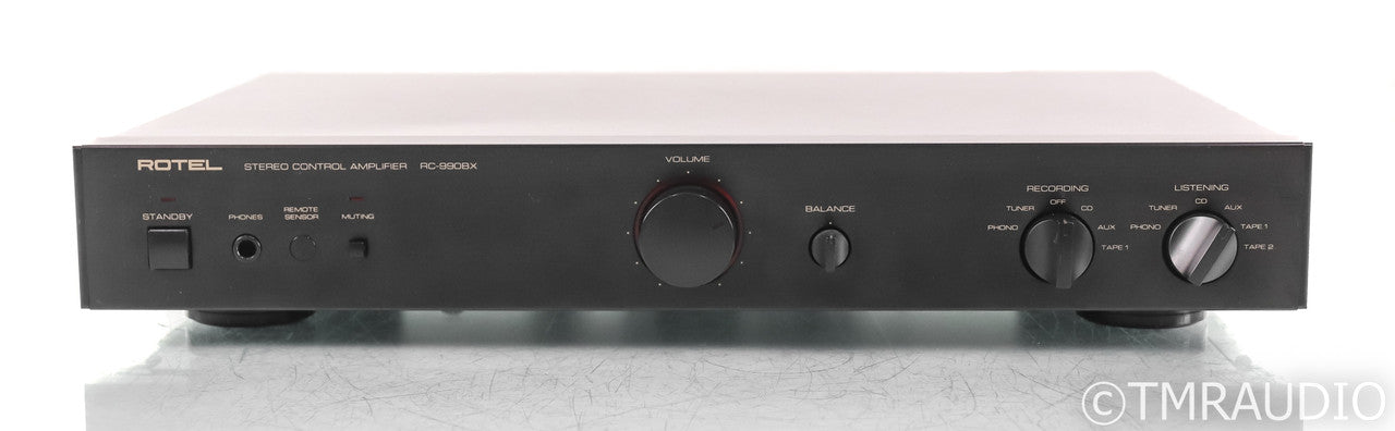 Rotel RC-990BX Stereo Preamplifier; RC990BX; MM / MC Phono; Remote