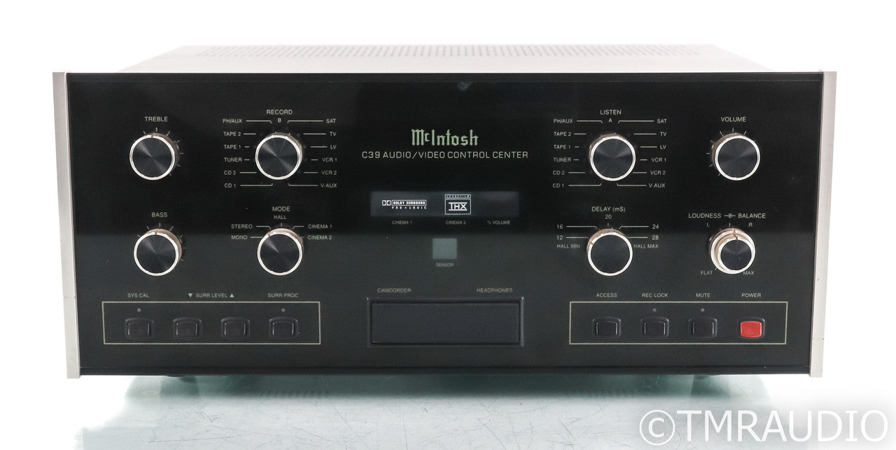 McIntosh C39 5.1 Channel Home Theater Processor; C-39 (No Remote)