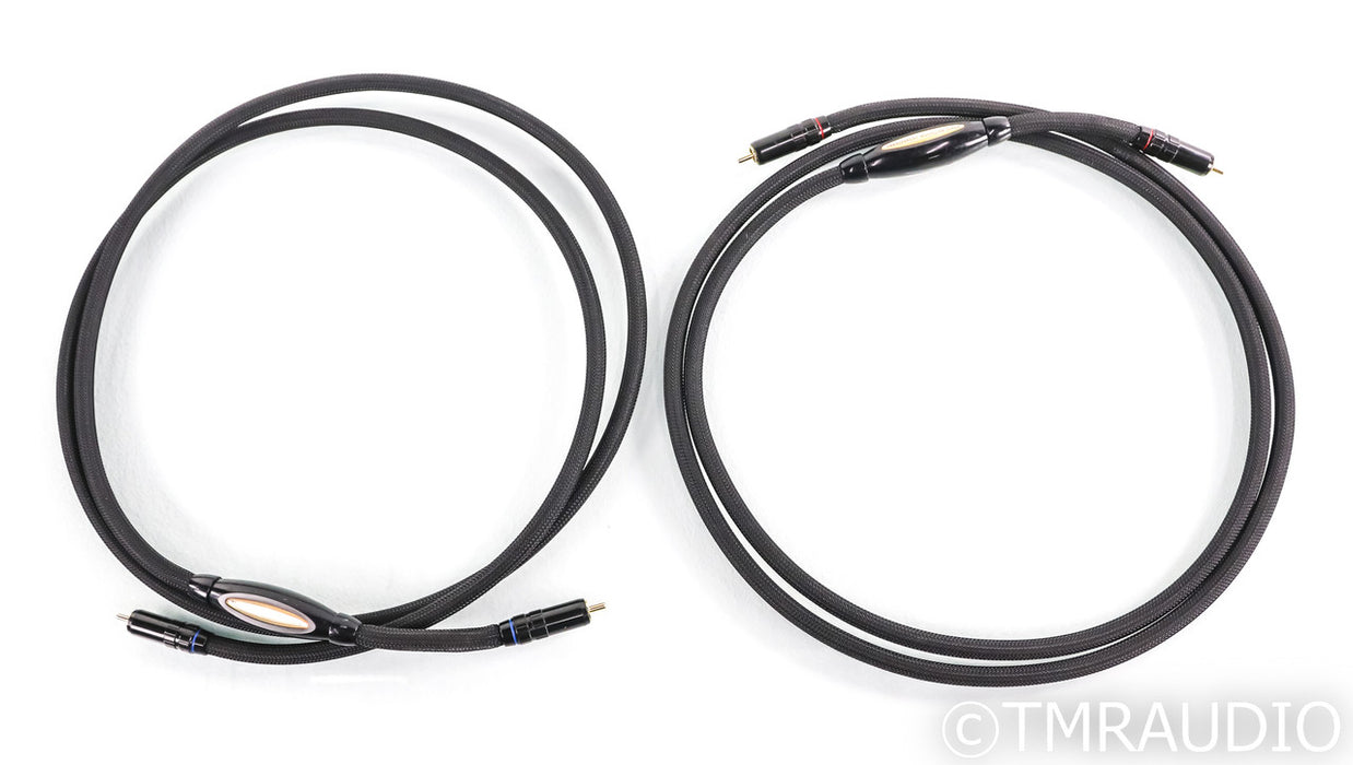 Transparent Audio Super RCA Cables; 2m Pair Interconnects