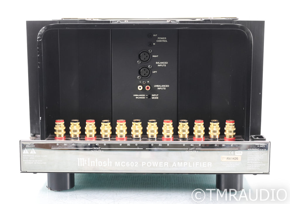 McIntosh MC602 Stereo Power Amplifier; MC-602