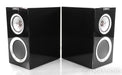 KEF R300 Bookshelf Speakers; Gloss Black Pair