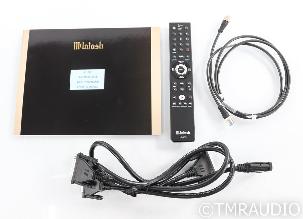 McIntosh C1100 Stereo Tube Stereo Preamplifier; C-1100; Remote; Gun Metal