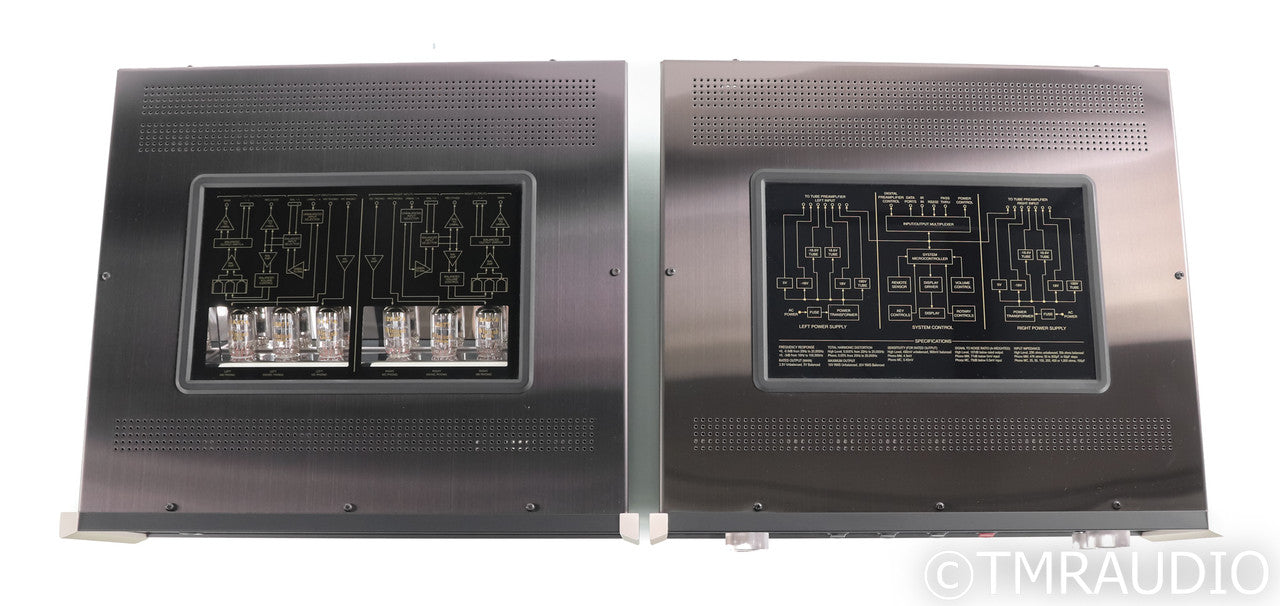 McIntosh C1100 Stereo Tube Stereo Preamplifier; C-1100; Remote; Gun Metal