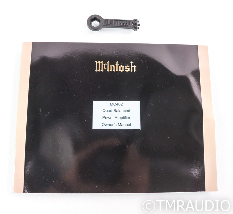 McIntosh MC462 Stereo Power Amplifier; MC-462