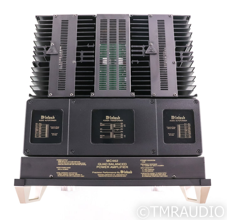 McIntosh MC462 Stereo Power Amplifier; MC-462