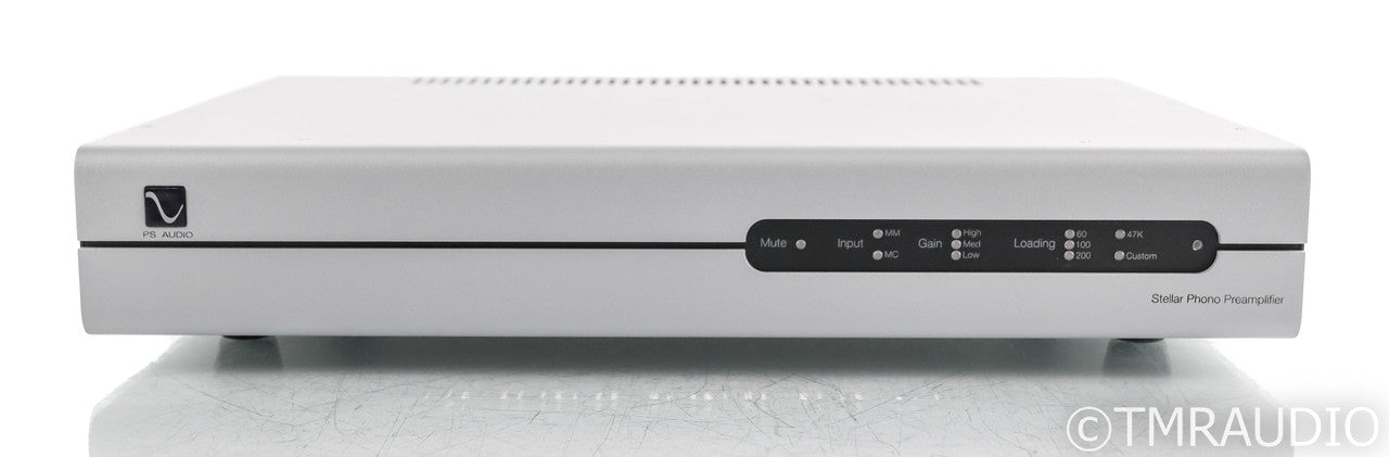 PS Audio Stellar Phono Preamplifier; MM / MC Phono; Remote; Silver (Used)