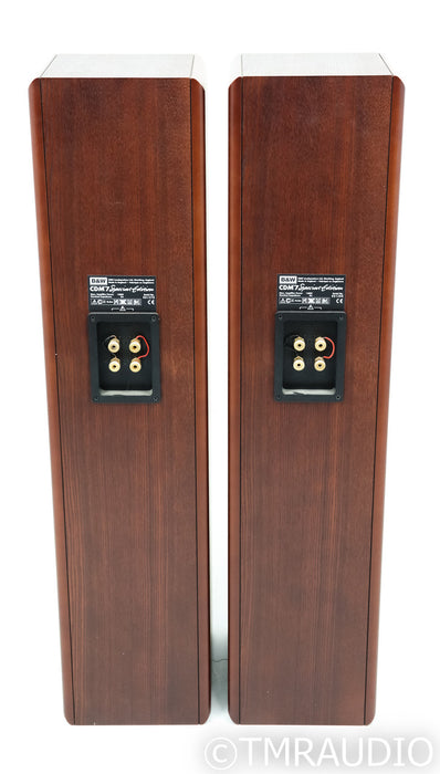B&W CDM7 Special Edition Floorstanding Speakers; Red Ash Pair; CDM-7SE