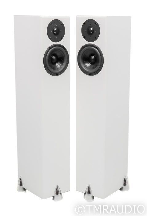 Totem Acoustic Hawk Floorstanding Speakers; White Pair