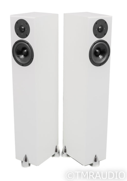 Totem Acoustic Hawk Floorstanding Speakers; White Pair