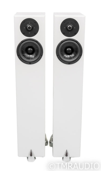 Totem Acoustic Hawk Floorstanding Speakers; White Pair