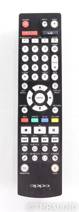 Oppo BDP-105 Universal Blu-Ray Player; BDP105; Remote