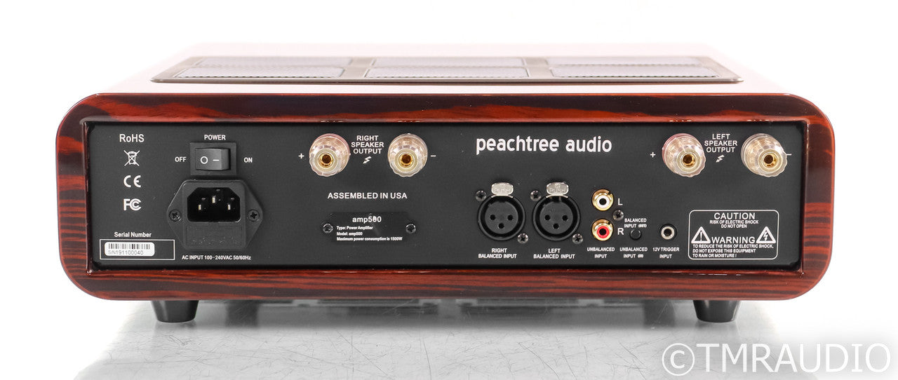 Peachtree amp500 Stereo Power Amplifier; Gloss Mocha