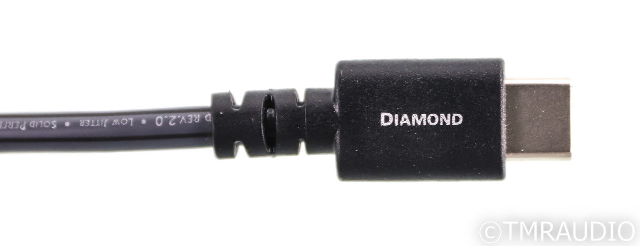 AudioQuest Diamond USB-C Cable; 0.75m Digital Interconnect; 72v DBS (Open Box)