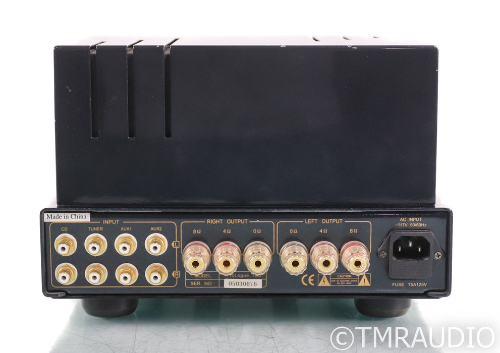 PrimaLuna ProLogue Two Stereo Tube Integrated Amplifier; 2; Black; MM Phono
