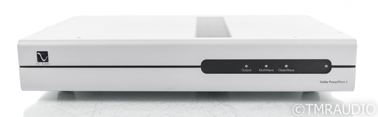 PS Audio Stellar PowerPlant 3 AC Power Line Conditioner; Silver; Remote (Used)